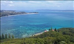 View from Tomaree Head up Port Stephens